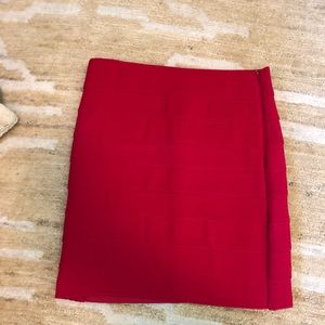 Red Tobi Mini skirt Size XS